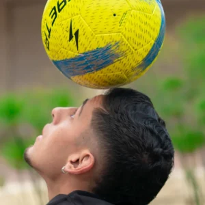 Balón Futbol Saeta Amarillo Neon, No 5